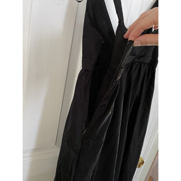 Zara Poplin Maxi Dress 100% Cotton Sz S Wedding Guest - Picture 11 of 11